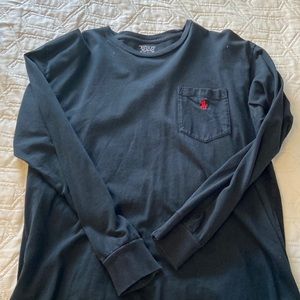 Black long sleeve T-shirt by Polo Ralph Lauren